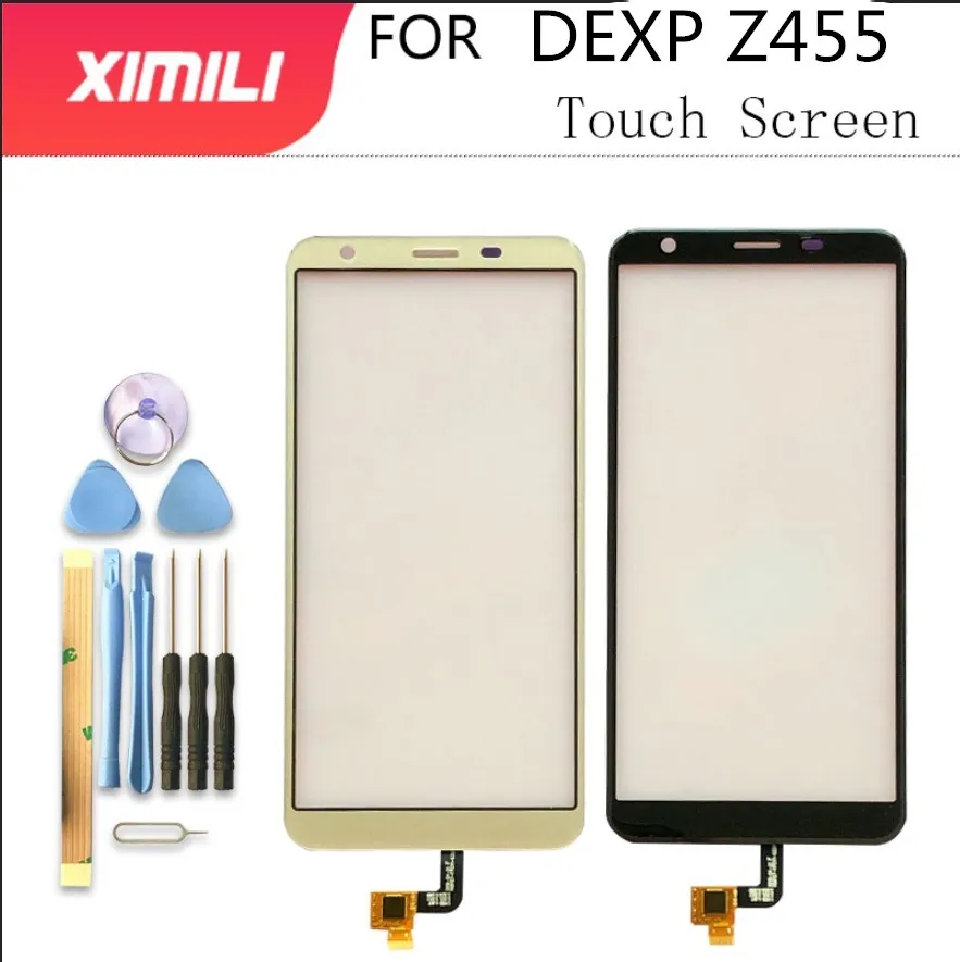Сенсорная панель для DEXP Z455 5 45 дюйма черного и золотого цвета | Мобильные телефоны
