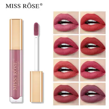 

12 Colors Lipstick Matte Lip Gloss Long Lasting Waterproof Matt Lip Stick Lip Glaze Lips Makeup Lip Gloss Maquillaje TSLM1