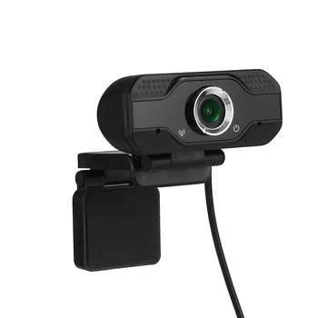 

USB Webcam 1080p HD 30fps Desktop Clip-On PC Laptop Web Camera with Microphone for Video for Windows 2000/XP/7/8/10/Android TV
