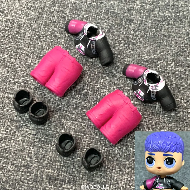 2 Set Original Lol Outfit Clothes &amp Shoes For LOL Bigger Doll WINTER Disco OMG Boy Suit Accessries Collection Toys Kid Gift | Игрушки и