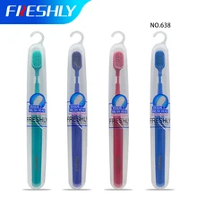 Свежая зубная щетка Экологичная мягкая щетина для взрослых чистый уход за деснами средняя щетина домашняя унисекс зубная щетка для путешествий