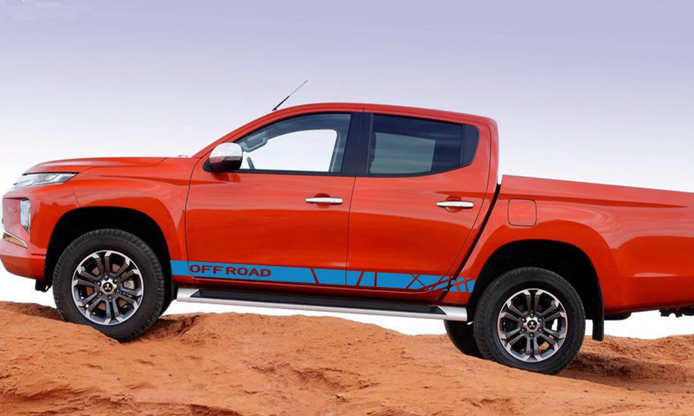 Для Ford Ranger Dodge Isuzu Dma Nissan NAVARA Toyota Hilux Mitsubishi L200 внедорожный 4X4 Автомобильный стикер наклейка тюнинг автомобильные аксессуары