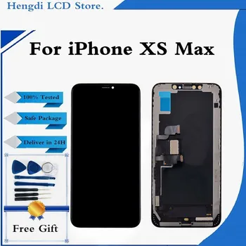 

OLED For iPhone XS MAX LCD Display Touch Screen Digitizer With 3D Touch 100% Tested Display With Gift