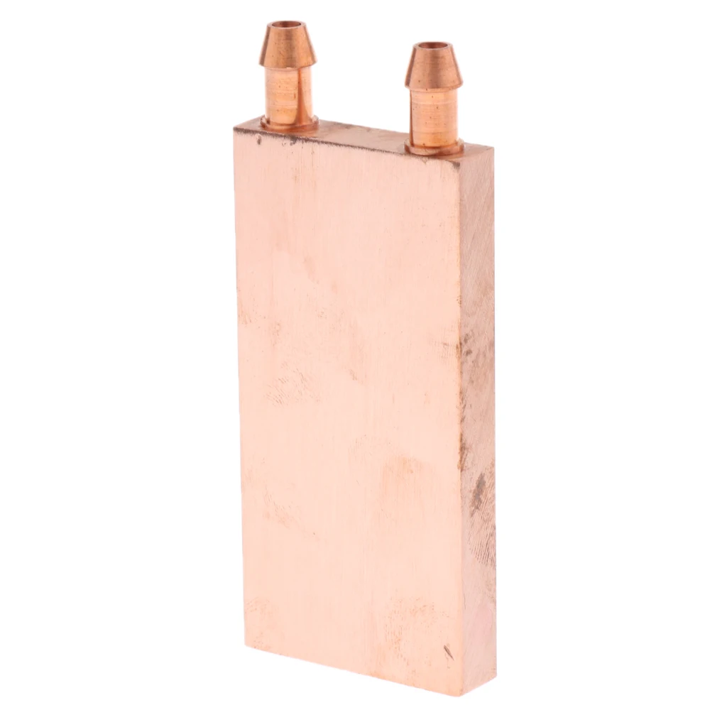 1Piece DIY copper Water Cooling Block for CPU Graphics Radiator Heatsink 40*80mm
