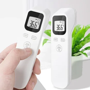 

New LCD Digital Temperature Gun Non-contact Infrared Forehead Thermometer with fever alert function