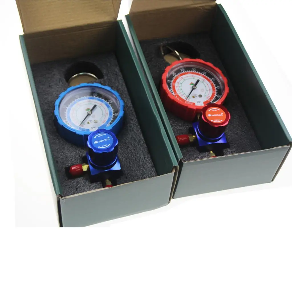 Hs-468Ah Hs-468Al Freon Refrigerante Manometro Per Auto Ac Aria Condizionata Condizionatore R410A In Un Modo R32