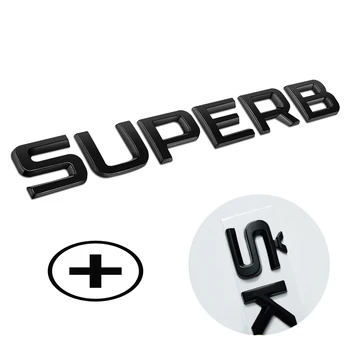 

2pcs For Skoda Sticker SKODA SUPERB DACIA OCTAVIA KODIAQ KAMIQ RAPID YETI FABIA Skoda Trunk Sticker Logo Patches Sticker