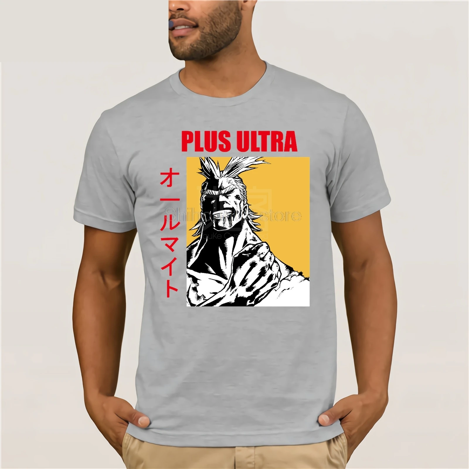 Все MIGHT'S PLUS ULTRA My Hero Academy футболка хлопковая Повседневная крутая футболка с короткими рукавами повседневные футболки из 100% хлопка