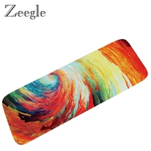 Zeegle длинный напольный дверной коврик, абсорбирующий коврик для воды, коврик с принтом, коврик в прихожую, мультяшный дверной коврик для входной двери, Противоскользящий коврик