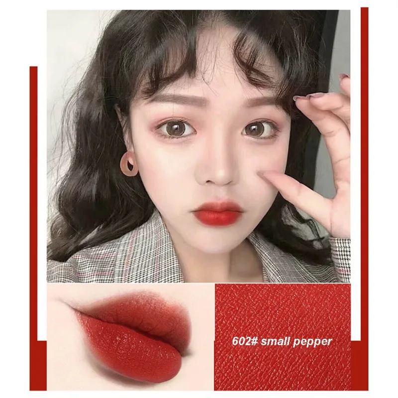 Small Gold Diamond Lip Glaze Sexy Red Lip Gloss Moisturizing Waterproof Long-lasting Liquid Lipstick - Цвет: 3