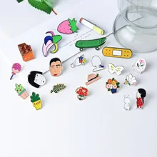 Южная Корея цветной цветок значок шапка Шоколадный леденец классная брошь корсаж девушки пальто брошь Аватар