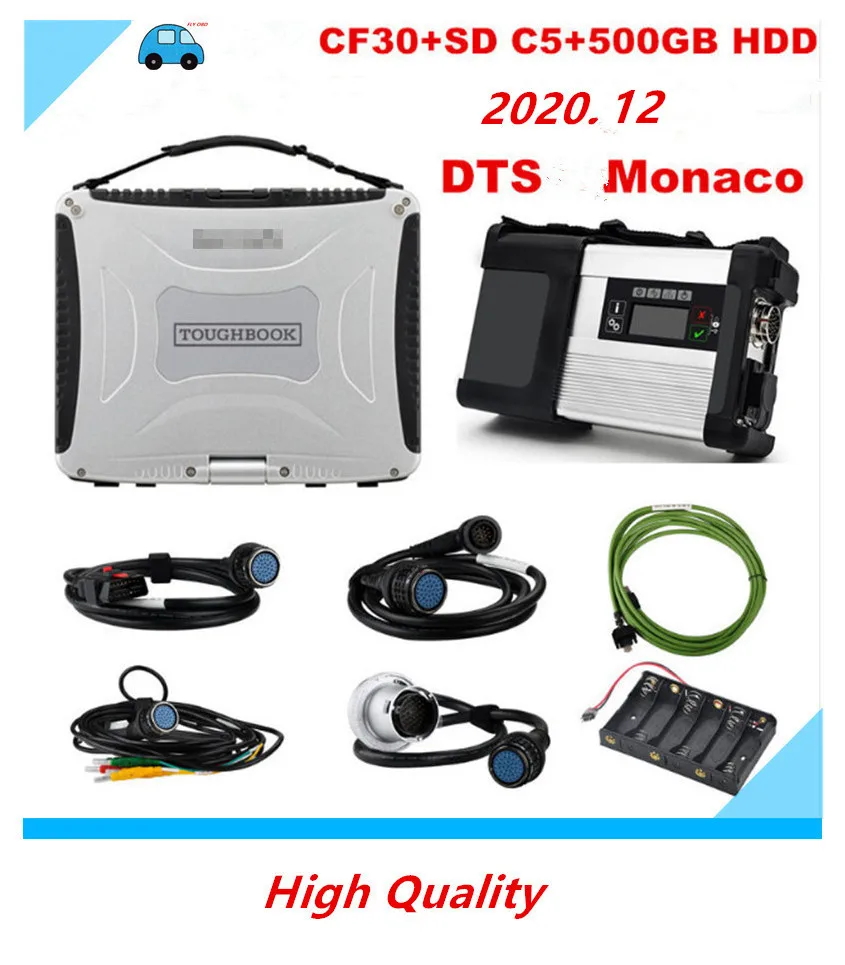 2018.03 last mb star sd c5 XENTRYDASEPCWISEWAVEDIAMODTS-Monaco Laptop CF30 and 500GB HDD SD Connect C5 Diagnostic Tool Set