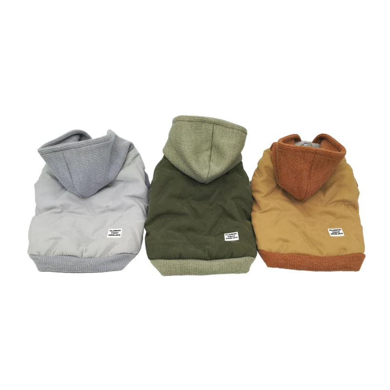 

Ambaby 2019 Autumn Winter Pet Clothes Hooded 4-Legged Warm Dog Coat Jackets Dog Clothes For Small Medium Large Size Dog Cat Pets