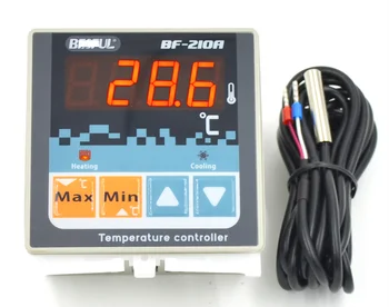 

BF210A temperature controller 220V temperature control switch adjustable electronic temperature controller