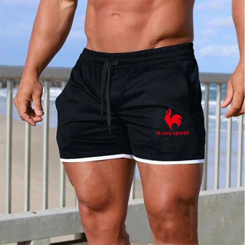 

New Men casual Short Pants Mens Fitness Bodybuilding Shorts Man Summer Gyms Workout Male Breathable Quick Dry Sportswear Jogger
