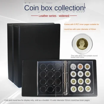 

Coin Collection Bookcase Collection Book Coin Box Book Coin Box Protect Ji Mingtai Commemorative Coin Collection Book