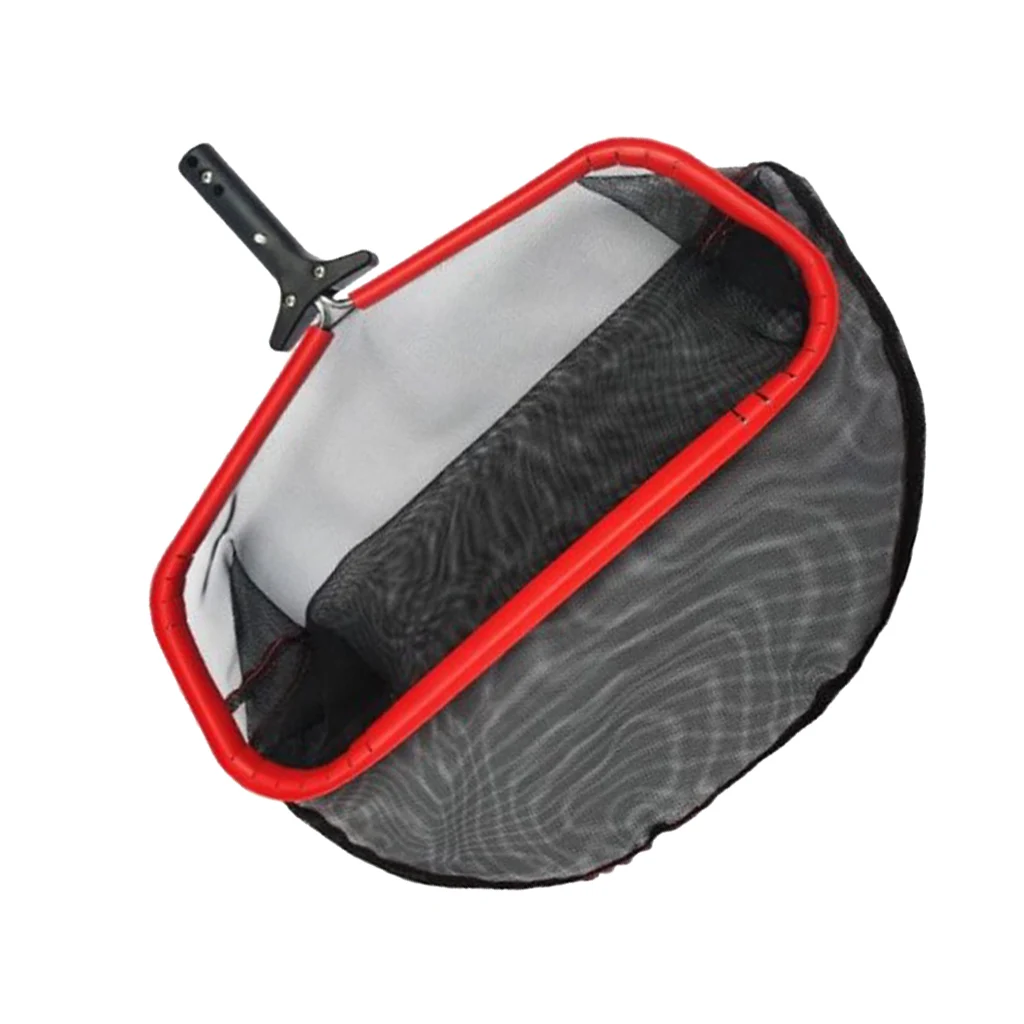 Heavy Duty Leaf Rake Fine Mesh Frame Net Skimmer Catcher Cleaner for Swimming Pool/Hot Tubs/Spas