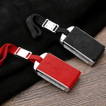 

High Quality Leather Zinc alloy Car Key Case Cover Shell For Volvo S40 S60 S80 V50 V60 V70 CX60 XC90 2017 2018 Car Accessories