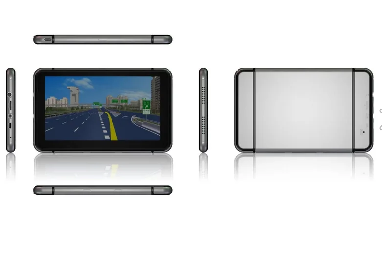 HD 800*480 7 дюймов gps навигатор без FM Bluetooth и AVIN 4 Гб нагрузки новая 3D карта