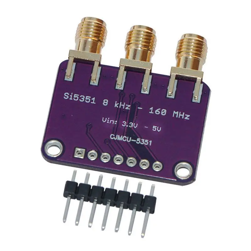 Промо-акция! Si5351A I2C 25 МГц генератор часов Breakout Board 8 кГц до 160 МГц для Arduino
