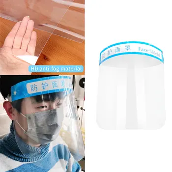 

1 Pcs Double sided anti-fog Oil-Splash Dust Proof Mask Transparent full Face Isolation Shield Masks Kitchen Gadget Tool