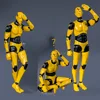 Hot sale 1:12 CRASH TEST DUMMY TESTMAN Movable Figure DPS02 fit Male Action Soldier Figure DIY Doll model Collectible Toy gifts 1