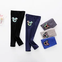 Детские леггинсы с начесом для мужчин и женщин облегающие хлопковые подштанники для детей, детские подштанники, верхняя одежда