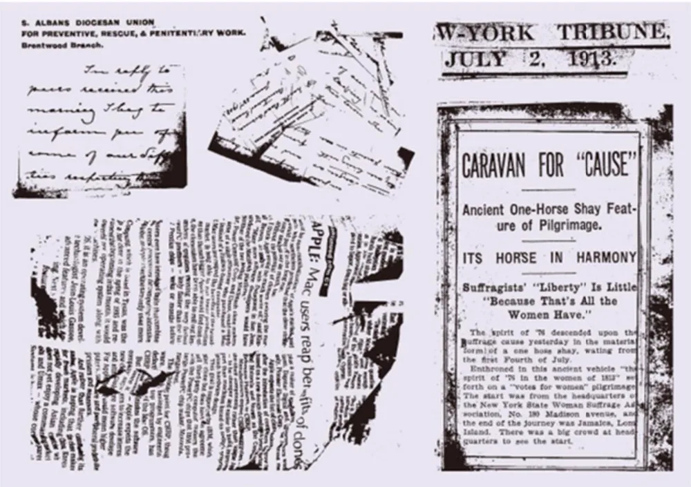 old newspaper
