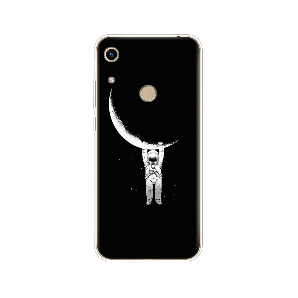 For huawei honor 8A pro Case coque Silicon TPU phone Cover On for Huawei 8A JAT-LX1 copa 8 A Honor 8A pro JAT-L41 bumper black