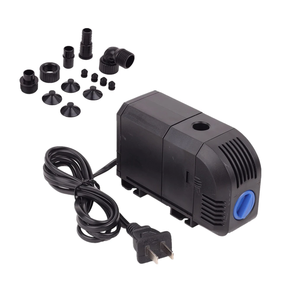

220-240V Submersible Filter Ultra-Quiet Water Pump Tank Garden Fountain US Plug Fish Pond Pool Aquarium Waterproof Pumps