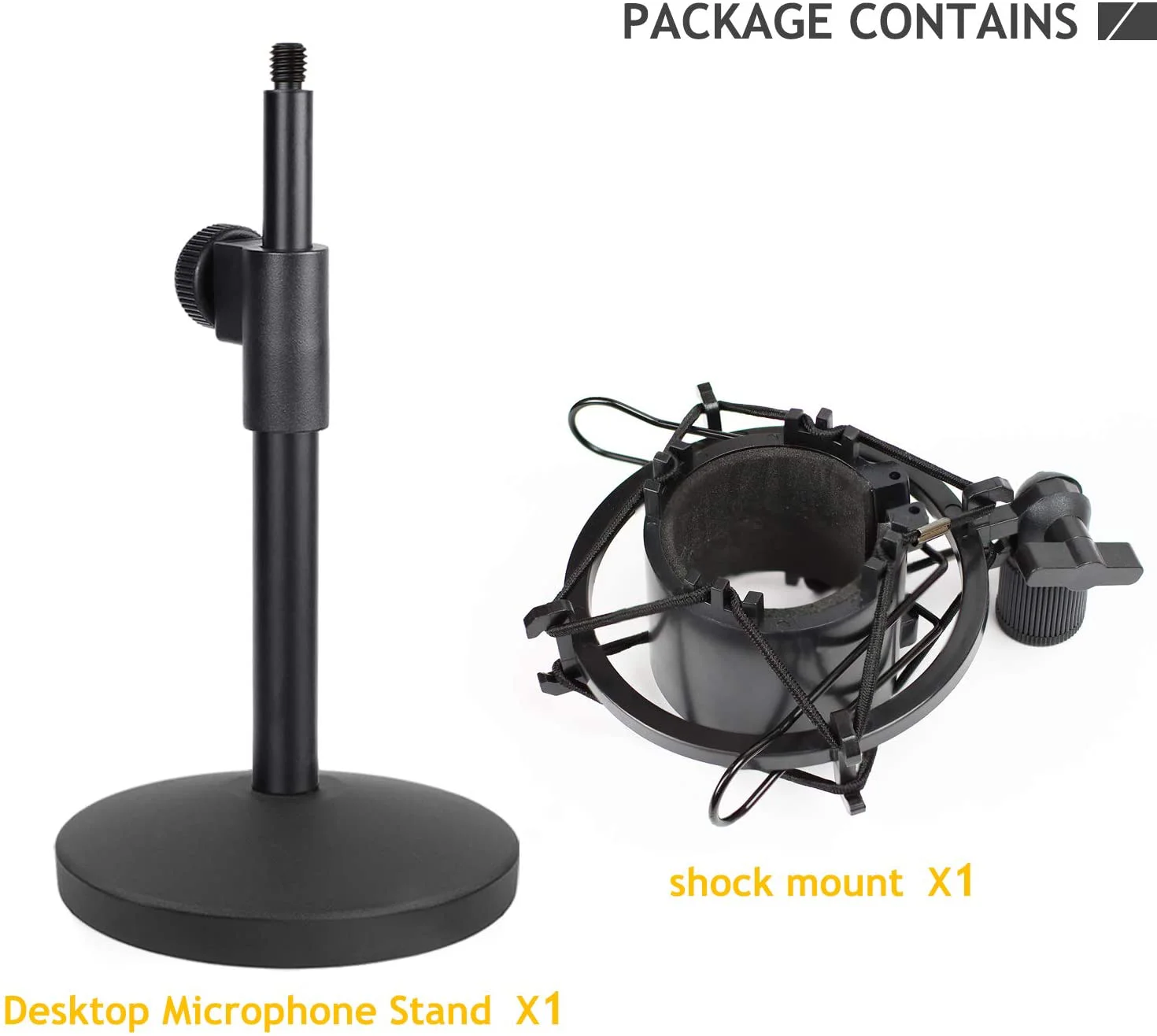  AT2020 Desktop Microphone Stand, Adjustable Table Mic