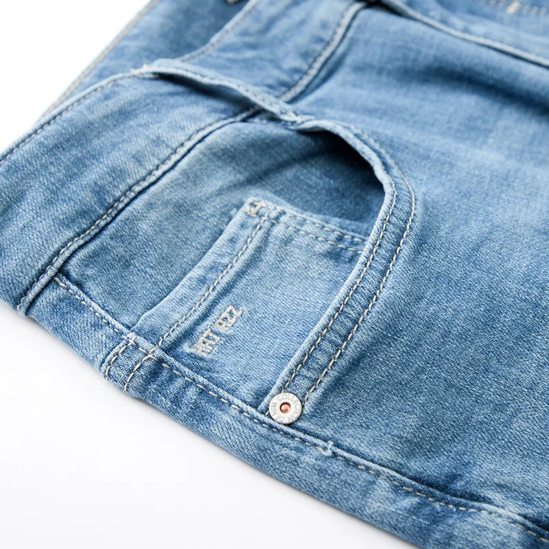 Semir мужские джинсы tide бренд Корейская версия новые тонкие мужские ноги мужские брюки молодежные брюки прилива ретро танин