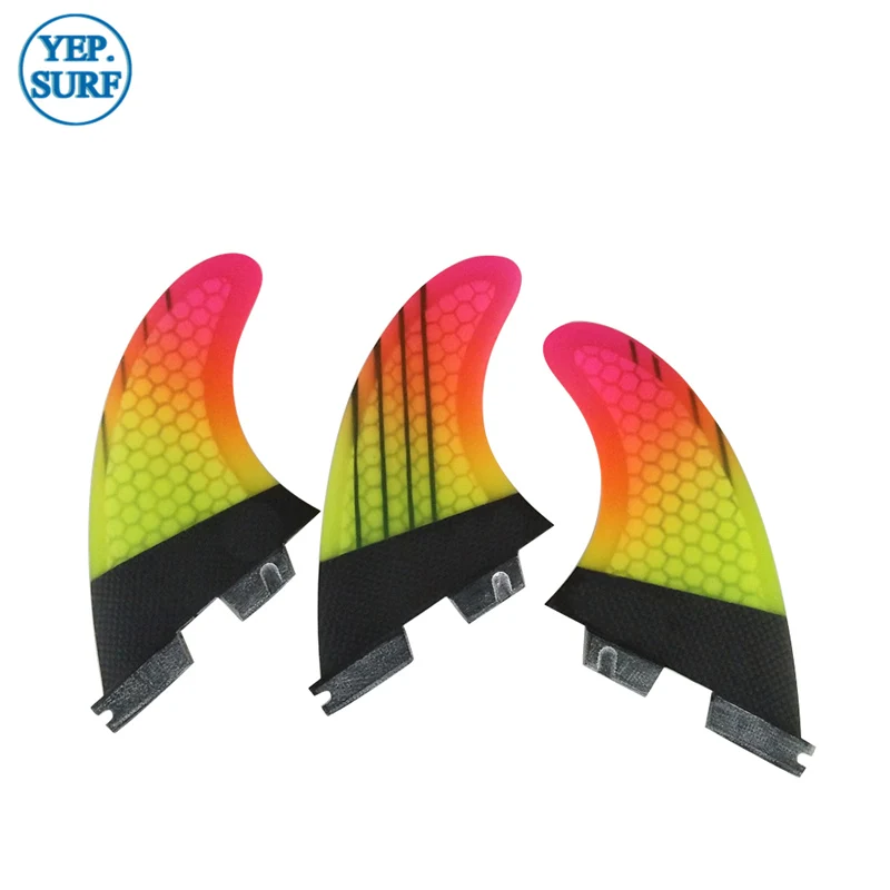 

Surf Tri fin set FCS2 G5 FCS ii G5 surfing fins for surfboard sup board fiberglass honeycomb