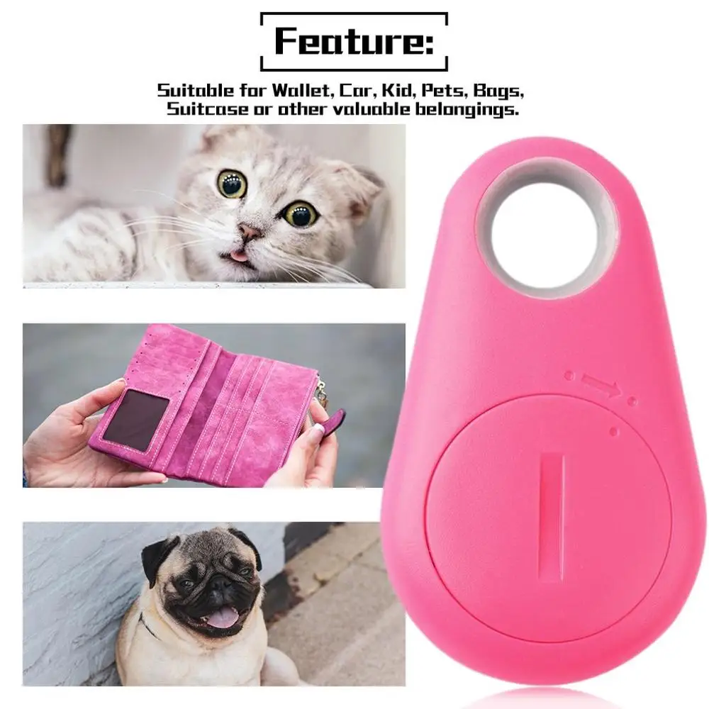 Anti-lost Alarm Smart Tag Wireless Bluetooth Tracker Child Bag Wallet Key Finder BLT Locator Anti Lost Alarm Itag GPS Tracker