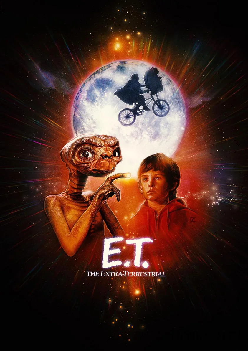 Е. Т. /Челюсти/Termina/Парк Юрского периода Spielberg постеры для фильмов постер с