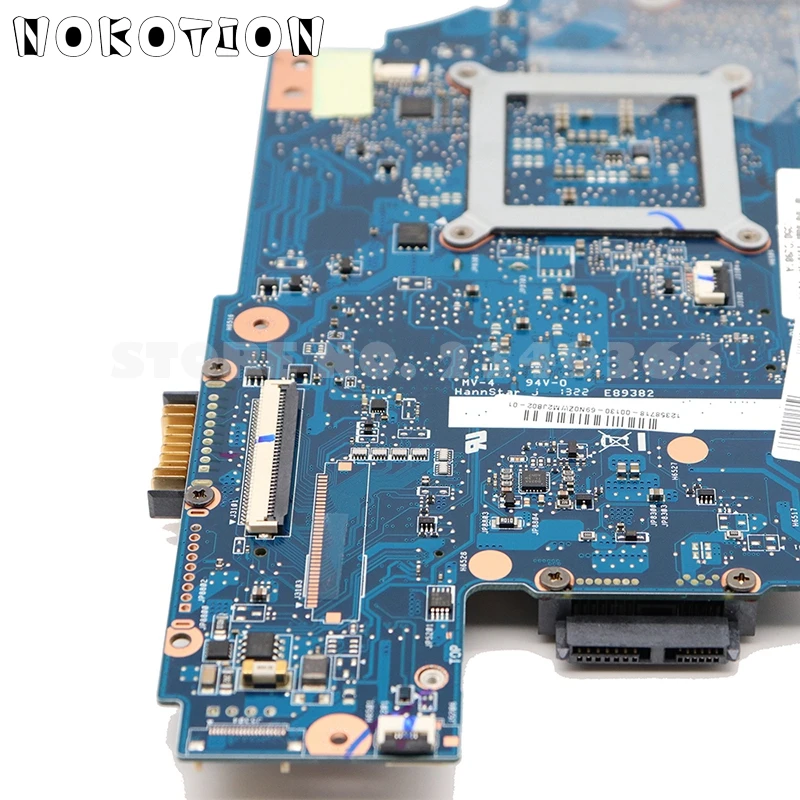 Материнская плата NOKOTION NEW H000038410 для ноутбука Toshiba Satellite L850 C850 C855 материнская HM76 DDR3