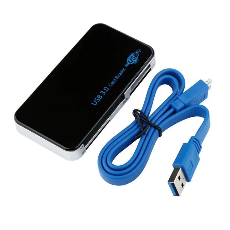 USB3.0 все-в-1 компактный флэш-мультикарта памяти считыватель Высокоскоростной адаптер поддерживает MS M2 CF XD карты памяти TF