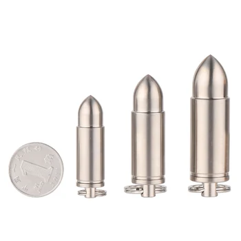 

T4C Titanium Waterproof Capsule Warehouse Seal Pill Box/Holder Airtight Pill Container First Aid Drug Case For Home travel