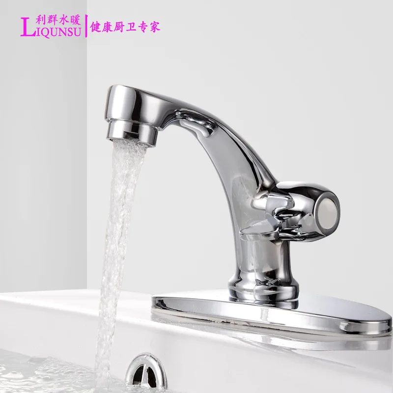 

Sanitary Ware Basin Faucet Single Cold Quick Opening Lavatory Faucet Inter-platform Basin Single Bore Leading Wash Basin Special