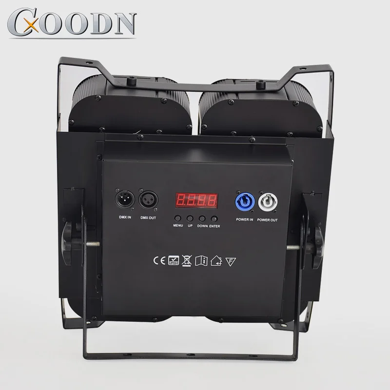 4X100 Вт COB светильник для мытья водорослей Led par 2в1 холодный теплый белый DJ Par точечный светильник