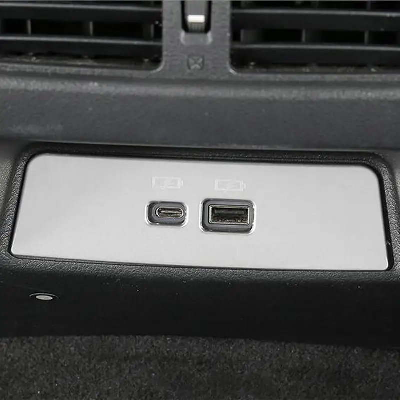 

SBTMY USB stainless steel decorative panel at the back of the car For Nissan Teana Altima 2019 2020
