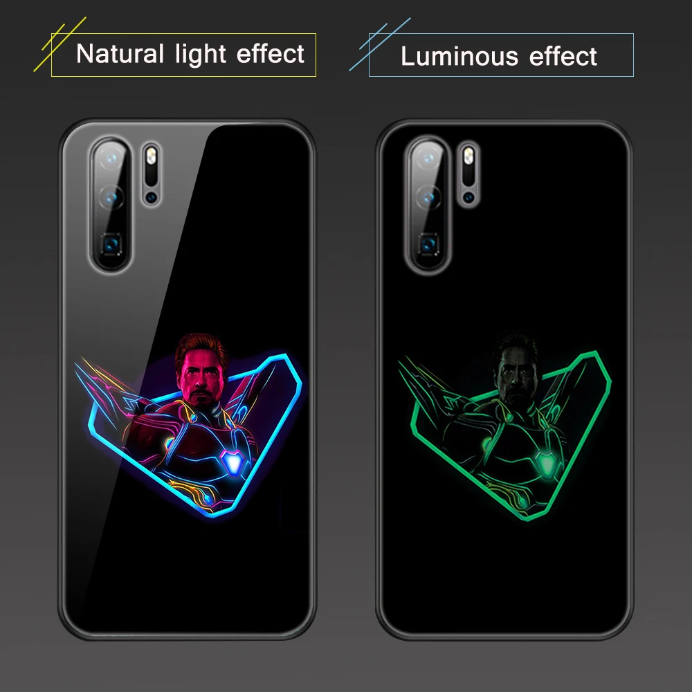 WM03792 Светящиеся стеклянные Чехлы Venom для huawei P20 P30 P10 Pro P Smart Plus Lite Z для Honor 20 20i 10 10i 9 7A 9X Pro Lite - Цвет: WM03792
