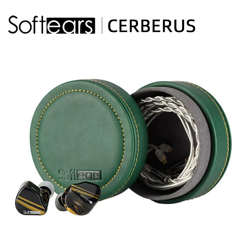SoftEars CERBERUS In-Ear Earphone 1DD+4BA+2EST Hybrid Drivers HiFi Earbuds with Detachable Cable 1