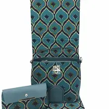 Лидер продаж, комплект в африканском стиле воск комплекты с сумкой 3 шт./компл. новейший дизайн набивной ситец высшего качества сумочка в комплекте 6 метров Африки в реальном Голландский воск Y90907-10