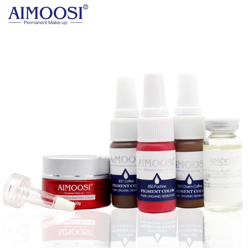 

high-end Private Custom Kit for Professional Permanent Makeup Micropigment Top Level Tattoo Ink
