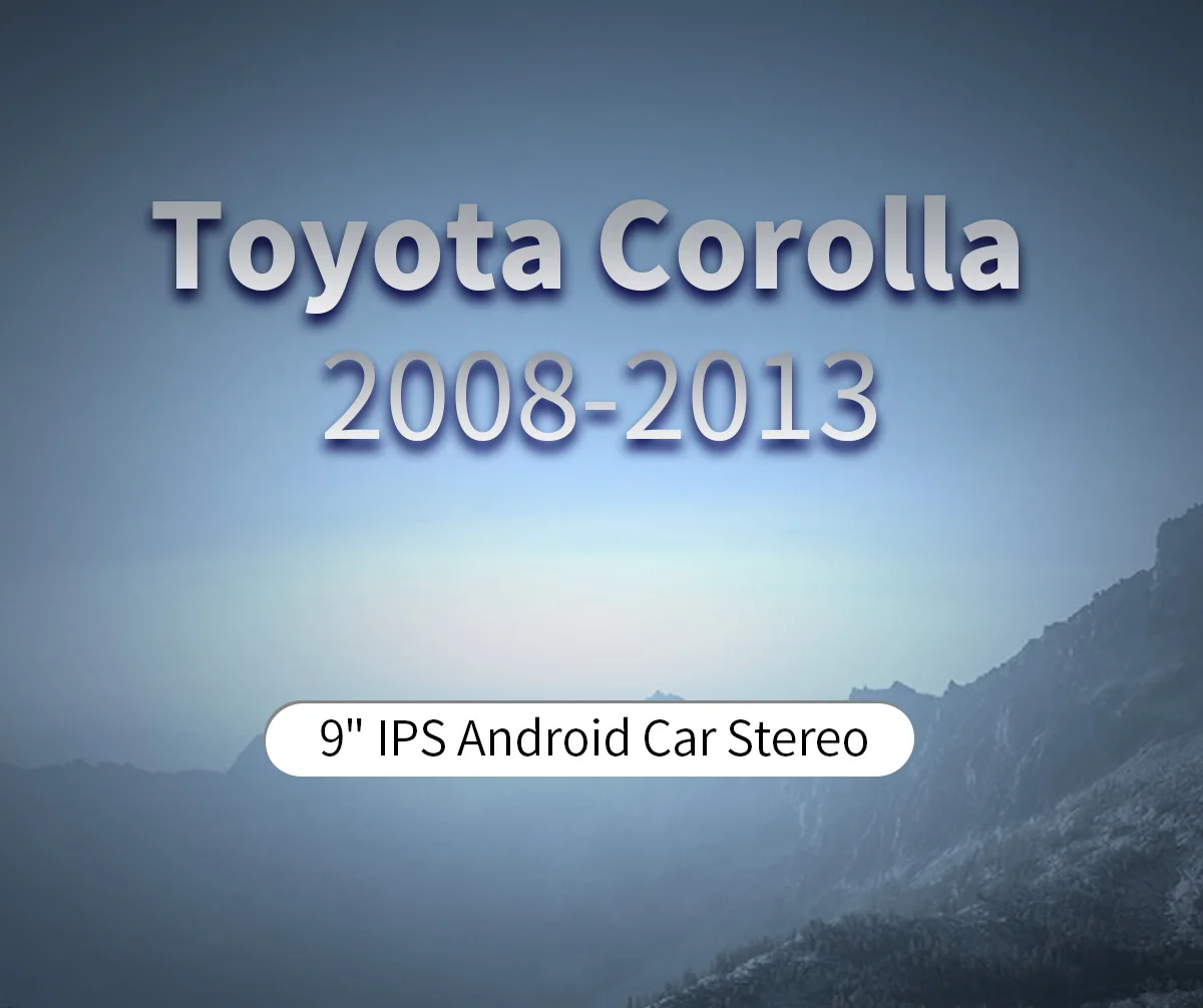 Восьмиядерный 1 Din автомагнитола для Toyota Corolla 2008 2009 2010 2011 2012 2013 Wifi+ DSP радио Поддержка тыловой камеры OBD2 BT