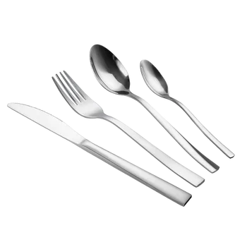 

Cutlery Set Stainless Steel Reusable Set of Spoons and Forks Dinnerware Set Dishes Juegos De Vajilla Tableware BD50CJ