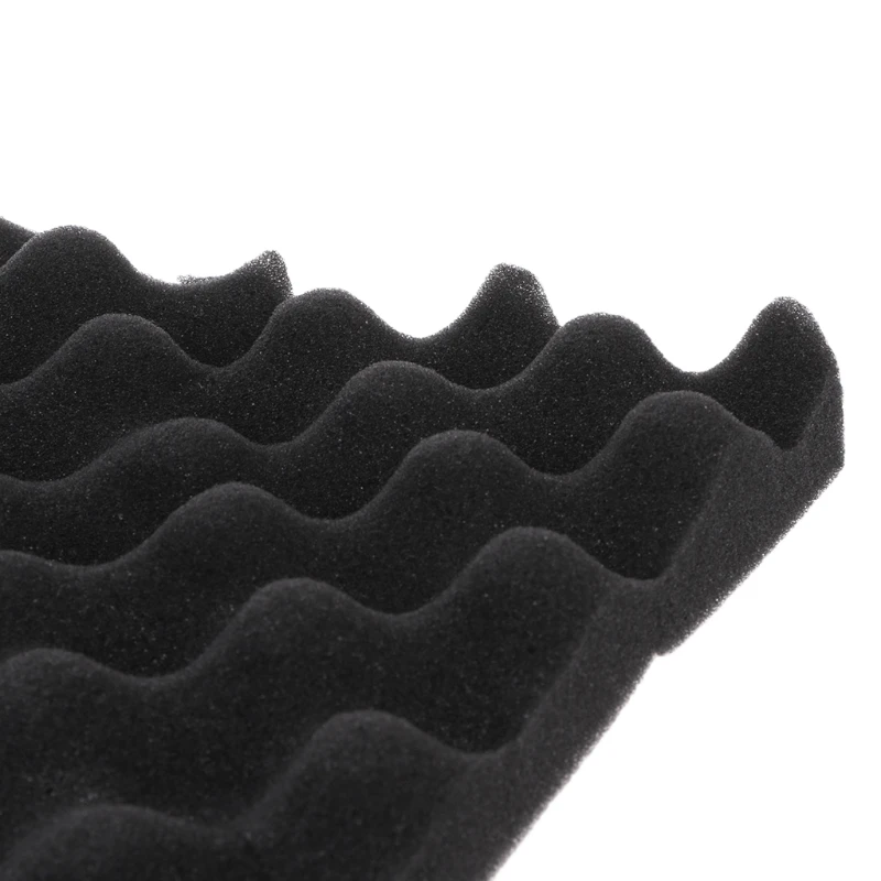 Acoustic Soundproof Sound Thick Absorption Pyramid Studio Foam Board 50x50x3cm