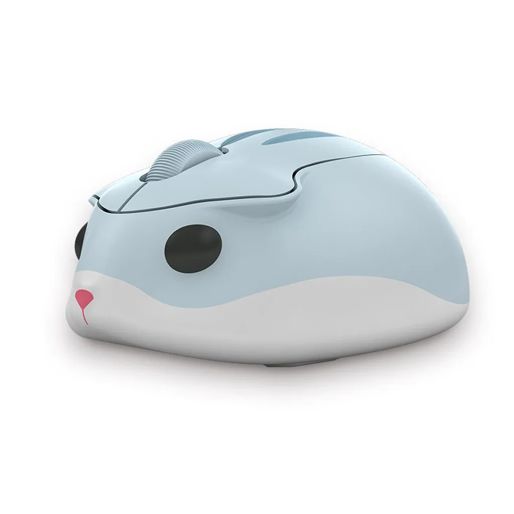 BU Ouhaobin Portable Mini Mouse 2.4Ghz Wireless 1200DPI Cute Design Mice for computer Gaming Mouse - Цвет: BU