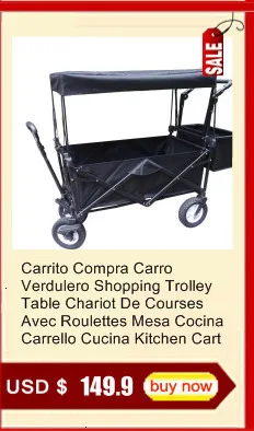 Mesa Cozinha Rolling Storage De Courses Avec Roulettes Chariot Roulant настольная Тележка для покупок Carrello Cucina Кухонная Тележка